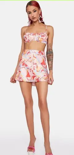 Dolls Kill Matching Skirt Set