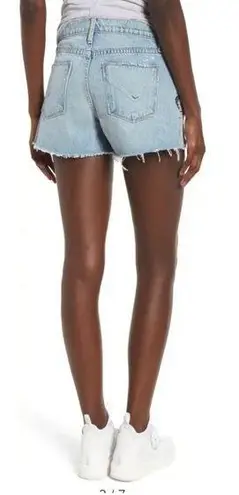 Hudson Jeans Hudson Denim Sade Embroidered Shorts Size 25 Butterfly Distressed Cut Off 29 8