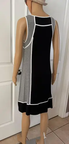 EUC Spense Pullover Sleeveless Jersey Dress Black