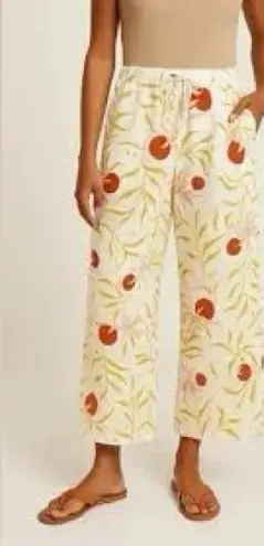 Calypso St. Barth 100% linen casual pants beach loungewear women’s size medium