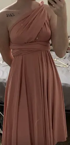 Amazon Pink Infinity Dress