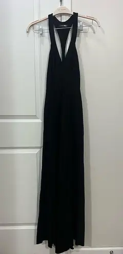 Derek Lam Black Plunge Gown Size 8 US $2,590