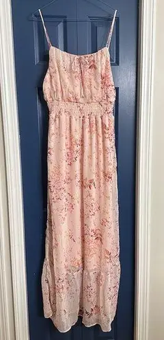 Monteau NWT Los Angeles Pink Floral Maxi Dress Size XL - $25 New With Tags  - From Whitney