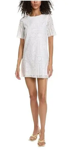The Kooples FLOWER EMBROIDERY SHIFT DRESS Size 3 French/ Size 8 US NWT