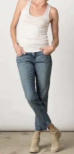 AMO Kate Straight Leg Girl Crush Blue Vintage Wash Jean Blue 25