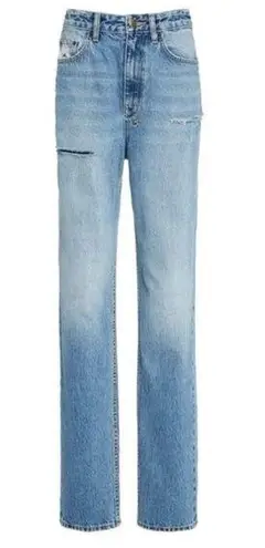 Ksubi Playback True Vintage Slash Distressed High-rise jeans