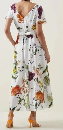 ERDEM Brealey Bouquet Pattern Fraser Dress Size US4 | UK8 New w/Tag Retail $1495