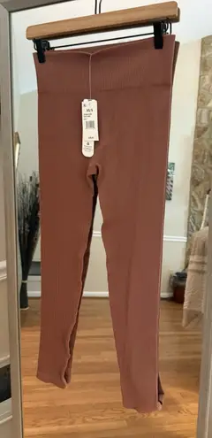 Olive & Oak Brown Ponte Pants Womens XS/S Skinny Leg