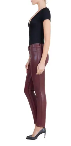 Level 99 Mid Rise Coated Skinny Jeans Eco