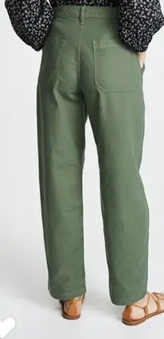 Citizens of Humanity NEW  Avery Pleated Chino Pants Green