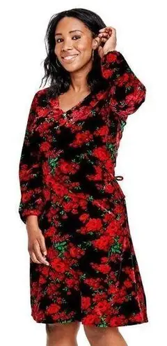 NEW The Children’s Place Womens Mommy And Me Floral Velour Dress