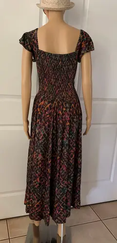 Anthropologie ANTHRO LOVE THE LABEL Kaleidoscope Print Cut Out Dress