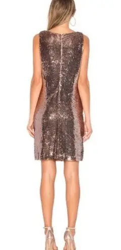 BB Dakota NWT  by Steve Madden Revolve Garland Dress Rose Gold Sequins