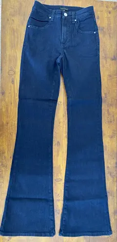 Universal Standard NWT Dark Blue Flare Sava High Rise Jeans Women's 00 (0 - XS) - Image 1