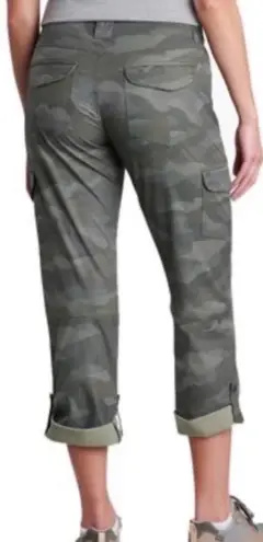 Kuhl Freeflex Hiking Roll-Up Convertible Pants Olive Camo 4