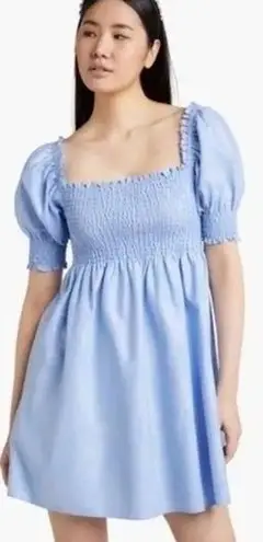 Hill House  Athena Nap Dress in Light Blue Glitter