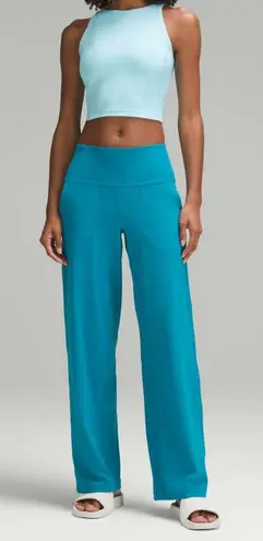 Lululemon  Align High-Rise Wide-Leg Pant Size 14 Hawaiian Blue Teal $128 Lounge thumbnail 1