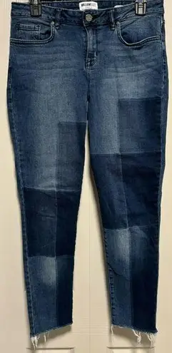 William Rast Colorblock Perfect Skinny Jeans