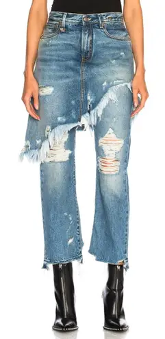 R13 Double Classic Denim Skirt Jeans