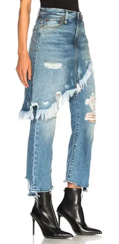 R13 Double Classic Denim Skirt Jeans