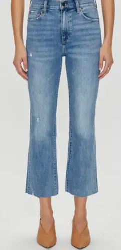 Pistola Lennon High Rise Cropped Boot Jeans in Zina 26 Medium Wash