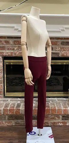 Love Charm burgundy leggings / S/M / NWOT