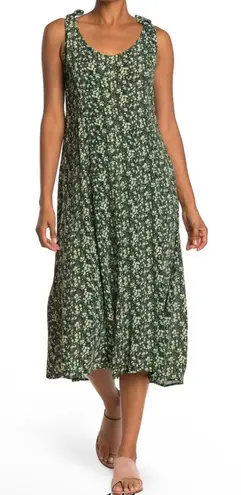 Faherty Brand Madeira Dress - Cobain Green