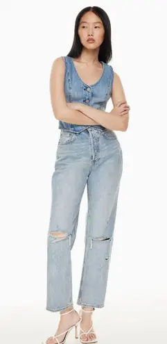 Aritzia Denim Forum Joni High Rise Loose Jean 29L