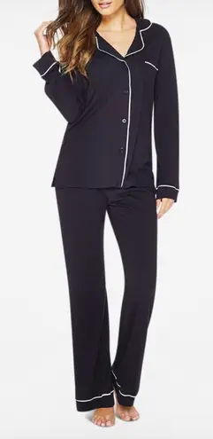 Cosabella Navy Blue Long Sleeve & Pant Pajama Set Women's Small