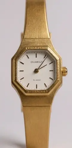 Bulova Vintage Quartz Octagon Bezel Gold Tone Women's Watch