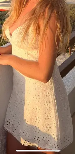 Urban Outfitters White Mini Dress 