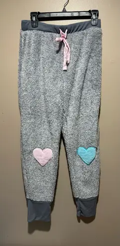 Jaclyn Intimates Cozy Gray LOVE Lounge Set Small