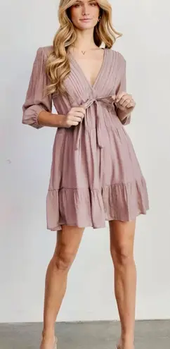 Baltic Born Amelia Boho Tiered Lace Bodice Adjustable Waist Mini Dress NWT SZ XS