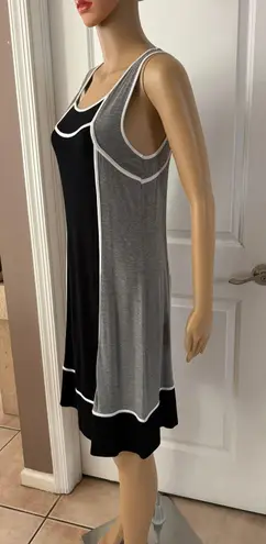EUC Spense Pullover Sleeveless Jersey Dress Black