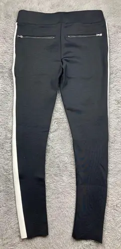 J Brand  Carrillo black and white sleek nylon pants