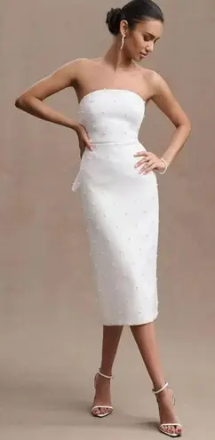 Sachin + Babi Anthropologie Gemma Pearl Midi Dress – Size 8 – NWT