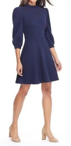 Gal Meets Glam  Maggie Dress textured‎ knit fit and flare dress size 12