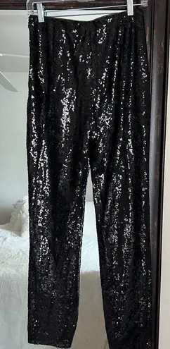 Open Edit Nordstrom  Black Sequin Pants