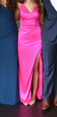 City Vibe Pink  Prom Dress