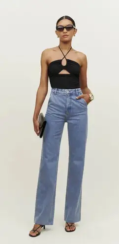 Reformation Brynn Wide Leg High Rise Jeans