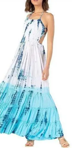 Tiare Hawaii Naia Tie Dye Maxi Dress Size One Size