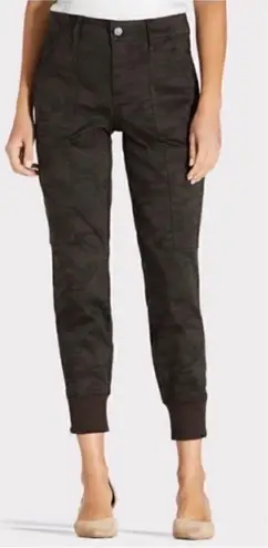 Level 99 Evereve Midnight Camo Jolie Utility Jogger Pant Size 25 Brown