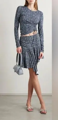 Isabel Marant Etoile Juliany Blue Mini Skirt Size 38