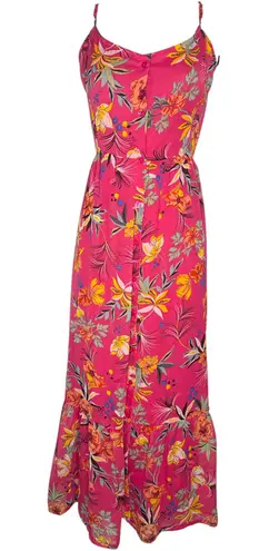 Pimkie Pimple Pink Floral Print Maxi Dress