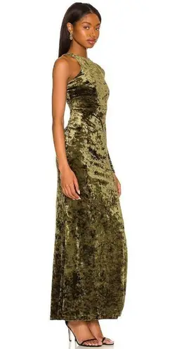 Camila Coelho  Gabriel Maxi Dress in Olive Green Small New Womens Bodycon