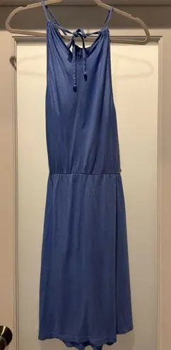 Old Navy Active OLD NAVY Elegant Blue Spaghetti Strap Dress Size M Summer Boho Sundress Picnic