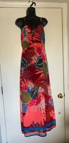 EXPRESS Spring Floral Maxi  Dress Small