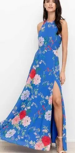 Yumi Kim  Dream Floral Maxi Dress Komodo Azure Size Small