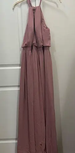 Watters Blush Pink Fleurette Gown Size 18W $250