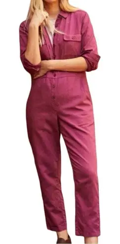 Outerknown Women's Long sleeve Burgundy S.E.A.
JumpSuit Size XS